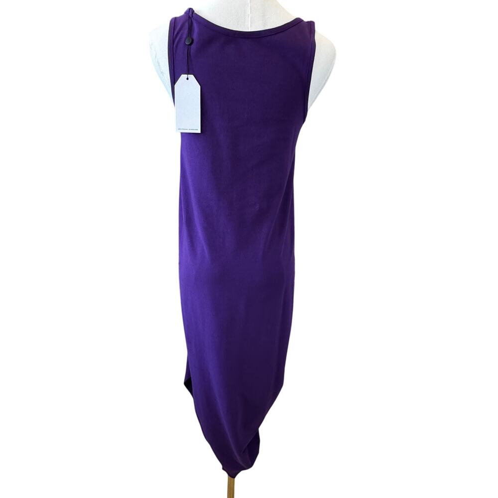 UNIVERSAL STANDARD Women's Purple Iconic Geneva Tank Dress Size 4XS 0/2 - Picture 4 of 7